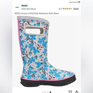 BOGS Kids Rain Boot - Magnolia